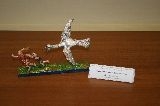 «Гуси-лебеди» (скульптурно-декоративная композиция). Куракина Ольга 4 года.