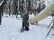 Депутат А.С. Шулепова рассказала об участии в субботнике по уборке снега